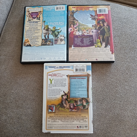 Shrek 1, 2 and 3 Bundle in Great Condition - Picture 2 of 5